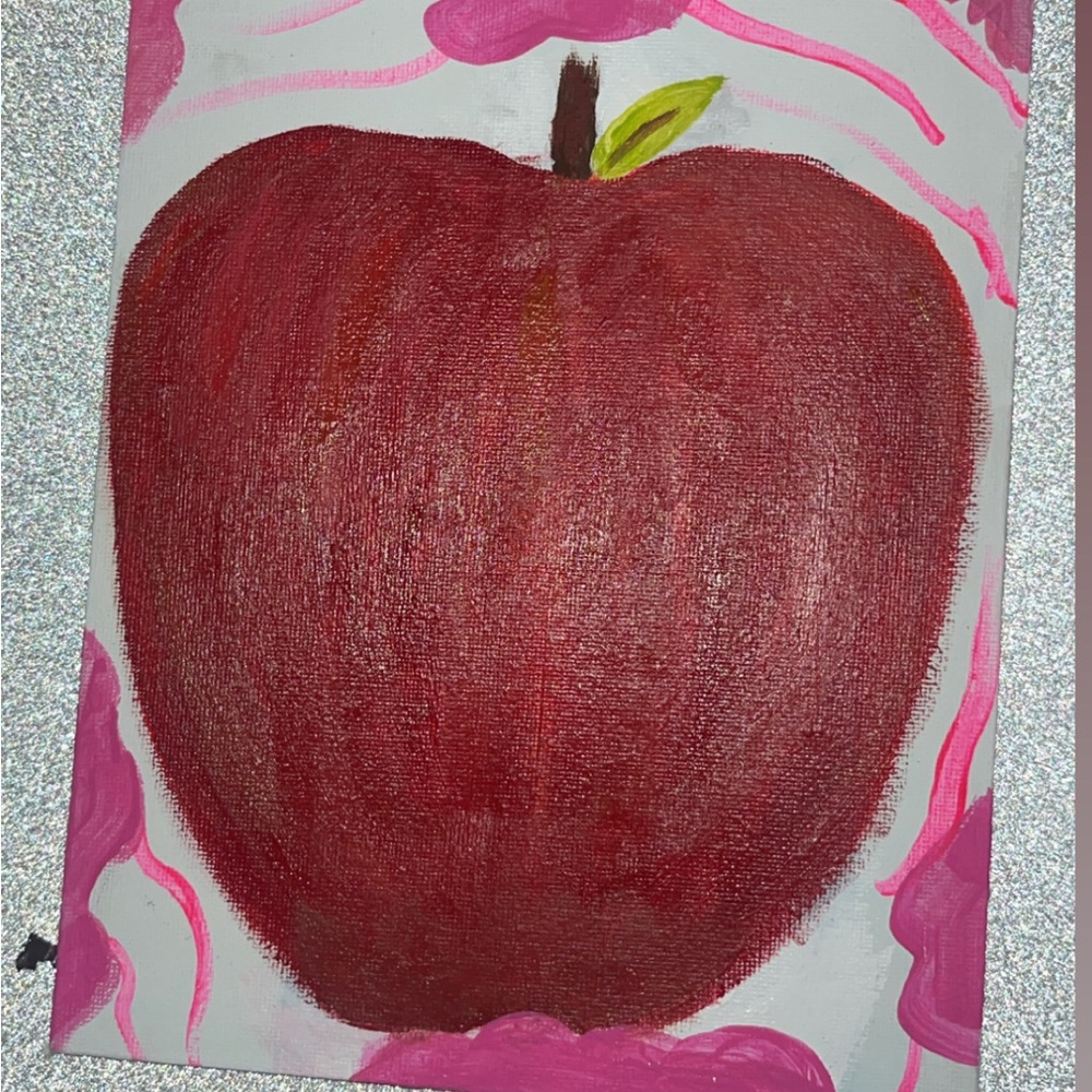 Red Apple Canvas Art